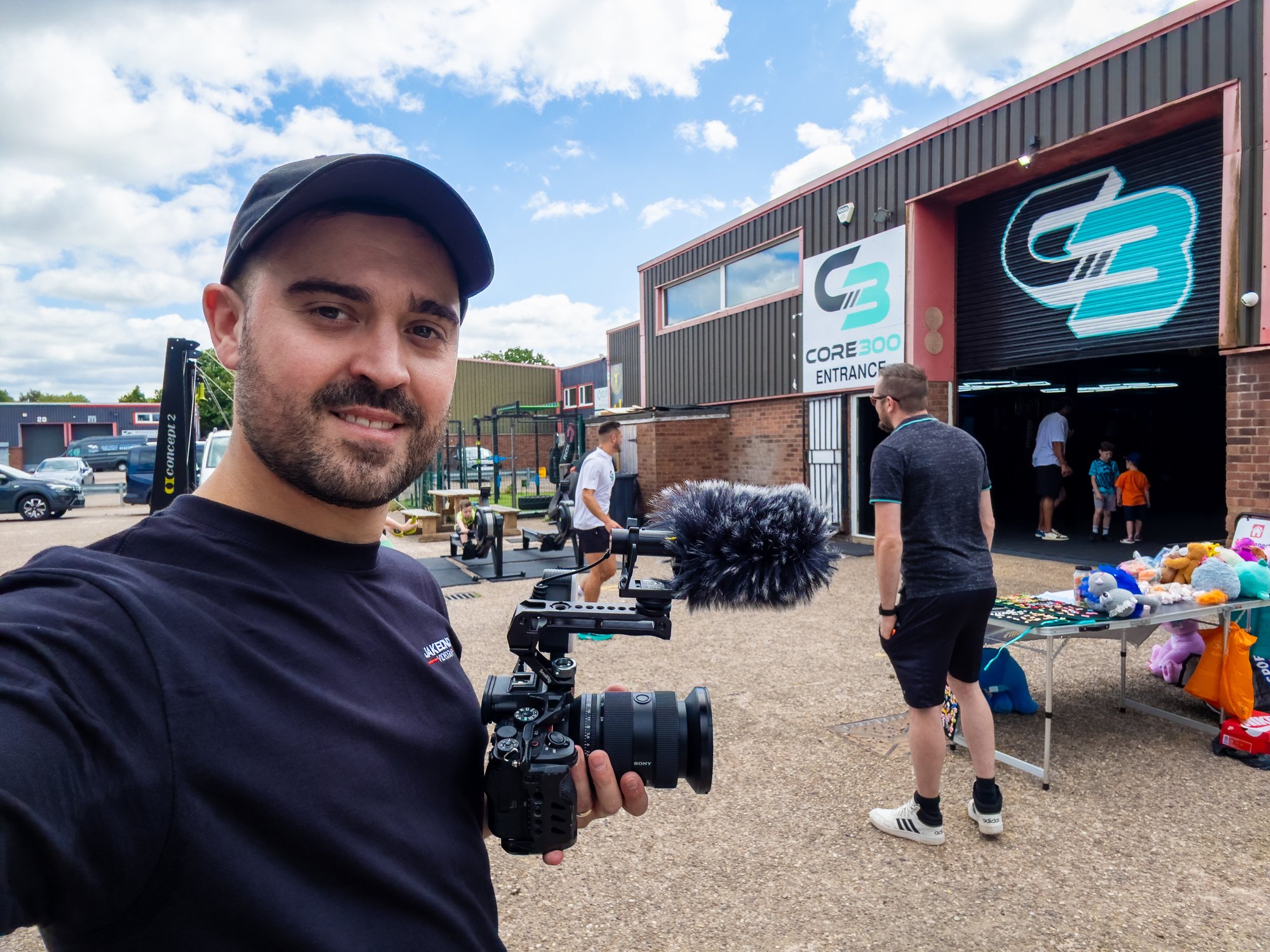 JakeOnCam filming at a Tamworth Gym JakeOnCam filming at a Tamworth Gym